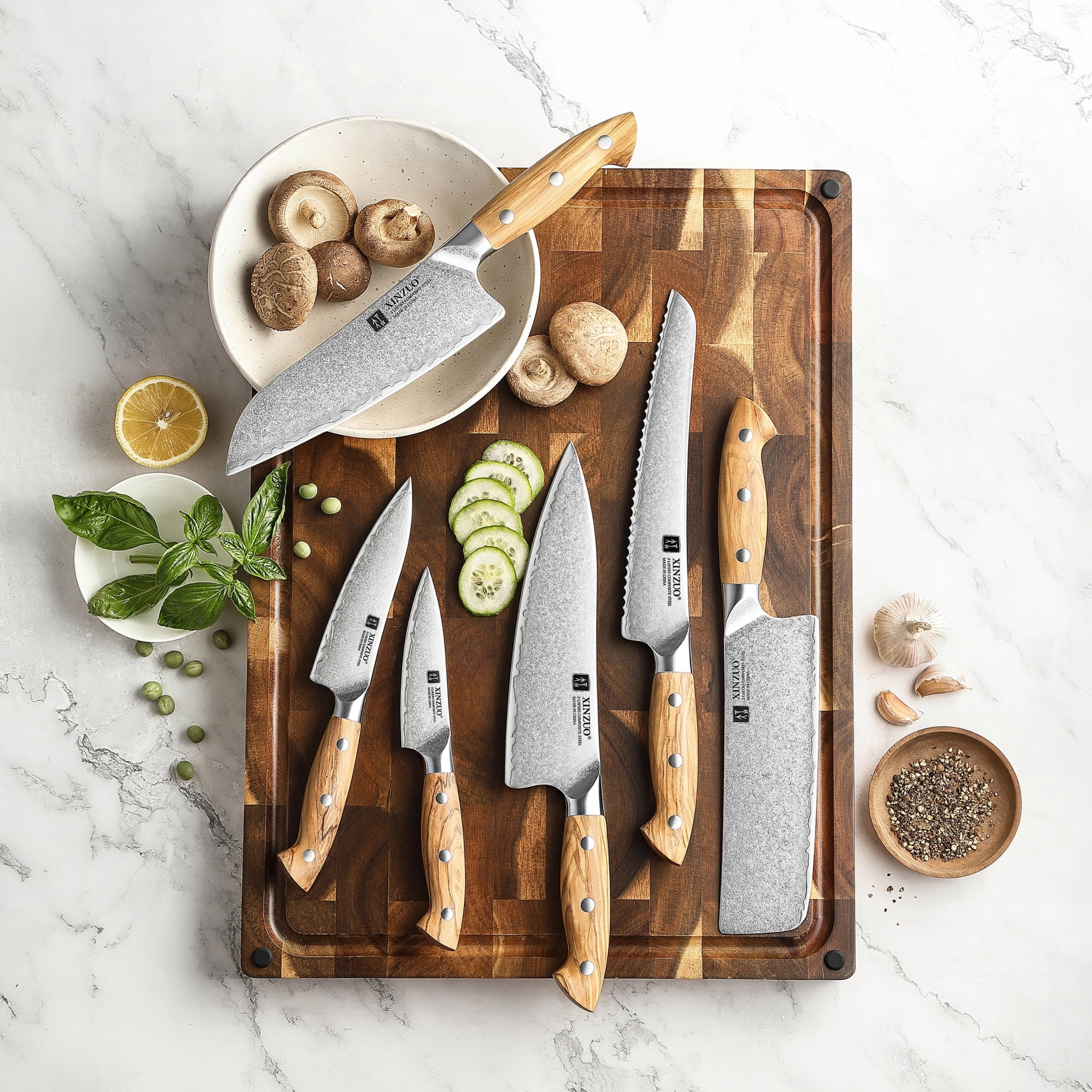 PIN Composited Steel Series – XINZUO CUTLERY