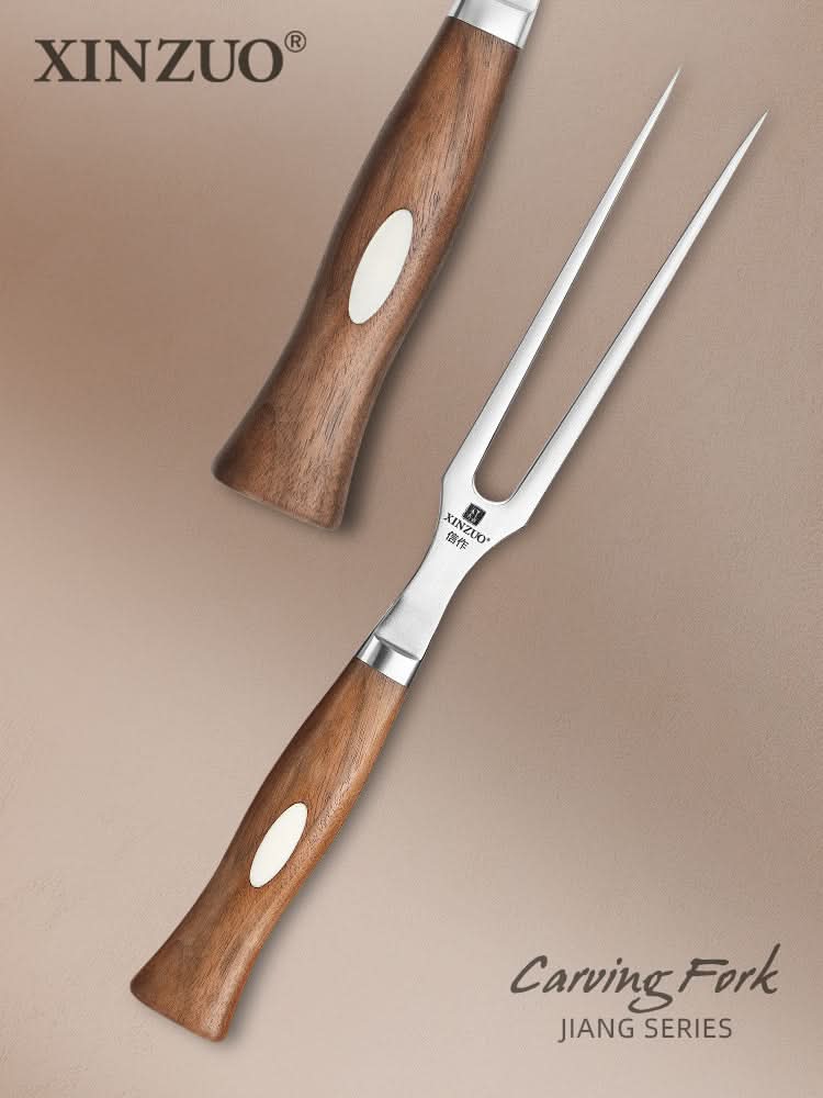 XINZUO Carving Fork/Meat Fork/Dual-Prong Carving & BBQ Fork-Jiang Series