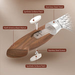 XINZUO 5-Piece 67 Layers Japanese AUS-10 Damascus Steel Kitchen Knife Set-Jiang Series