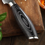 XINZUO 8 Inch 67 Layers Damascus Steel Bread Knife-Ya Series