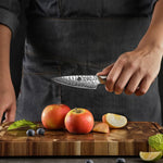 XINZUO 3.5 inches 67 Layers Japanese AUS-10 Damascus Steel Paring knife-Jiang Series