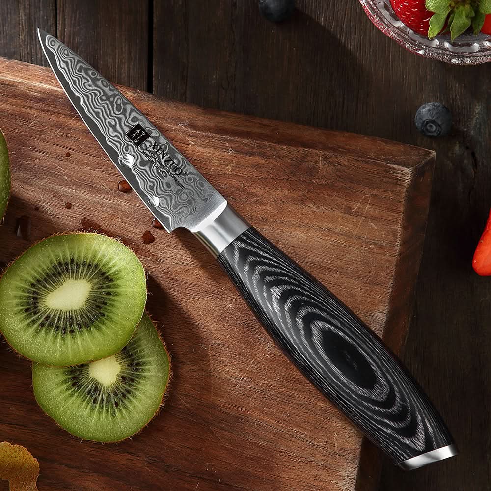 XINZUO 3.5 Inch 67 Layers Damascus Steel Paring knife-Ya Series