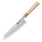 XINZUO 8.5 Inches Kiritsuke Knife/Gyuto Chef knife/Bunka Knife, Japanese Aogami #2 Steel, 62-64HRC, Ergonomic Octagonal Handle, Exquisite Gift-Ready Packaging