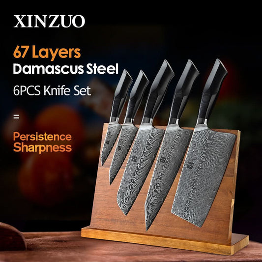 XINZUO FENG SERIS 6Pcs Kitchen Knife Set