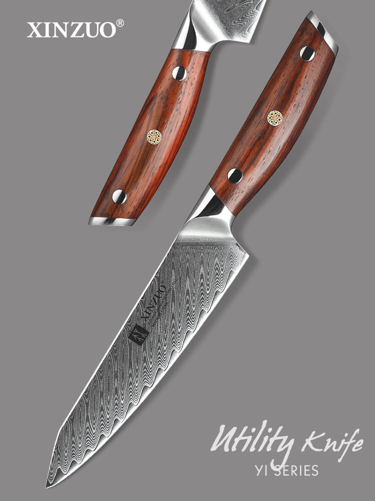 XINZUO YI SERIES 5 inch Utility Knife – XINZUO CUTLERY