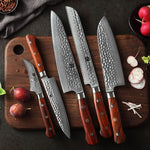 XINZUO YUN DAMASCUS SERIES 5Pcs Kitchen Knife Set