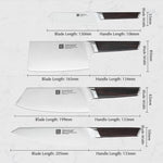 XINZUO RUI SERIES 5Pces Kitchen Knife Set