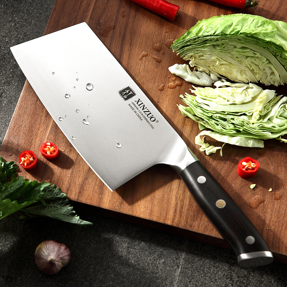 XINZUO 8.5'' Inch Chef Knife German 1.4116 Stainless Steel Kitchen