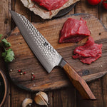 XINZUO FENG STRIA HAMMER DAMASCUS SERIES 8.5 inch Chef Knife