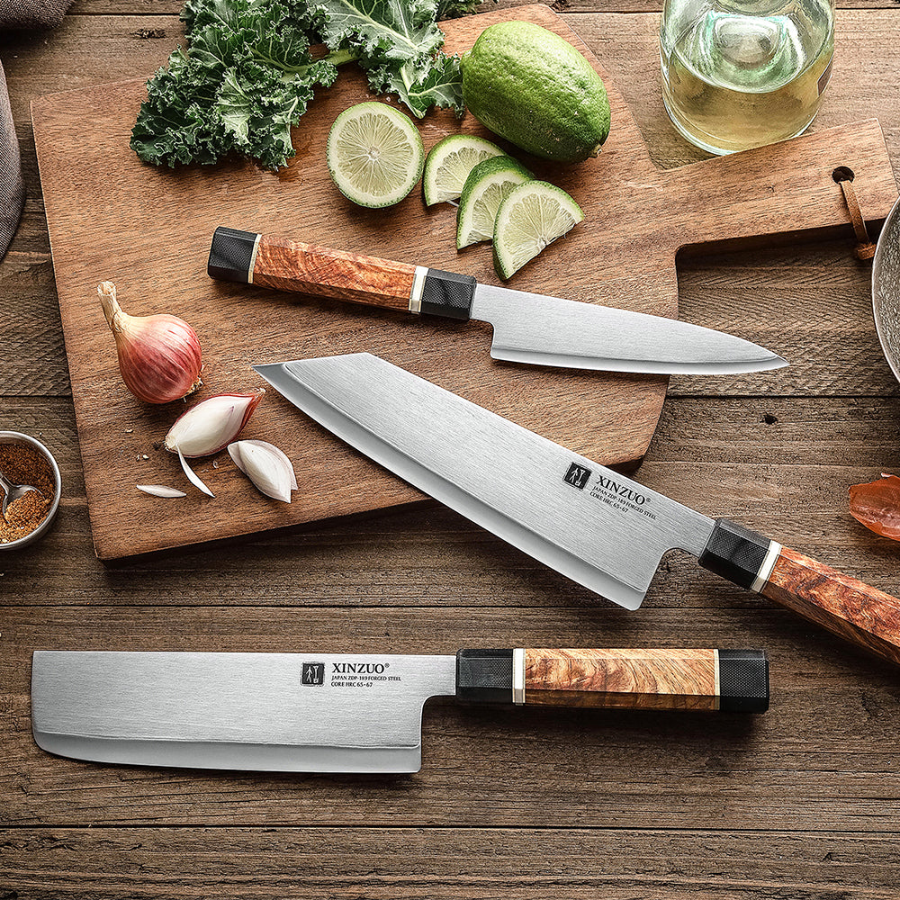 XINZUO RUI SERIES 4Pces Kitchen Knife Set