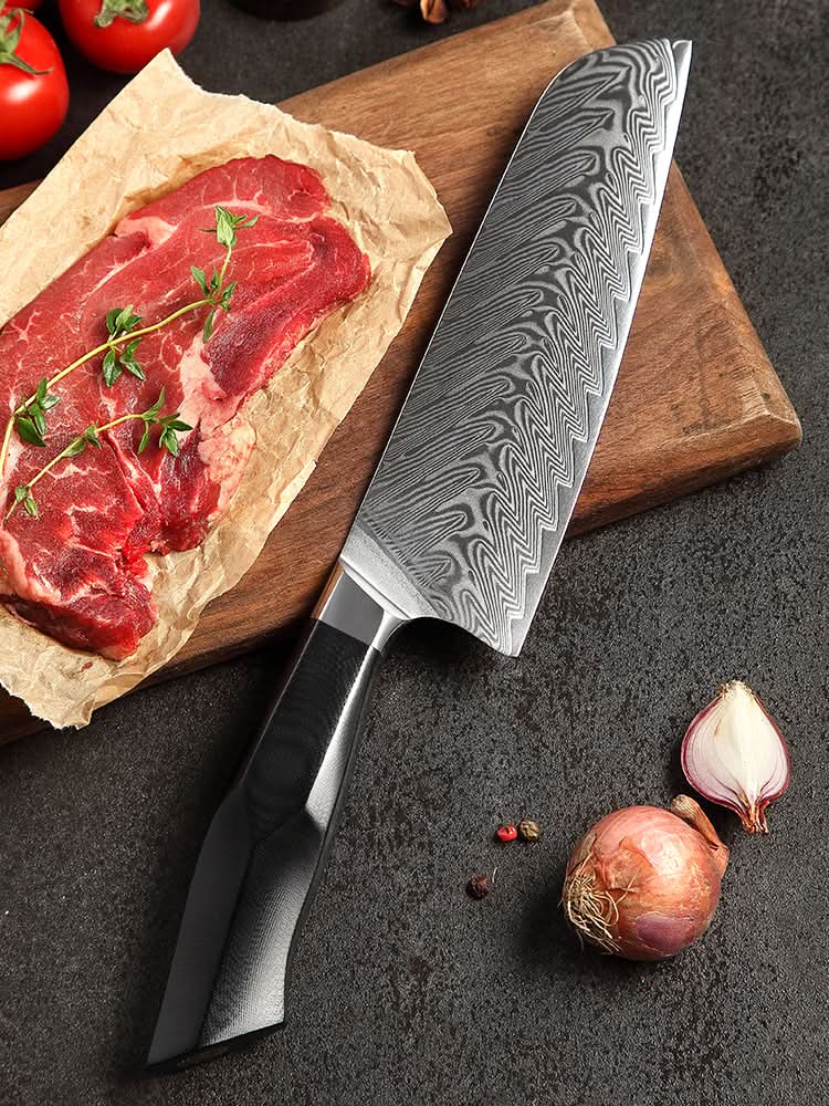 XINZUO FENG SERIES 7.3" inch Santoku Knife