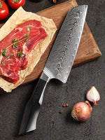 XINZUO FENG SERIES 7.3" inch Santoku Knife