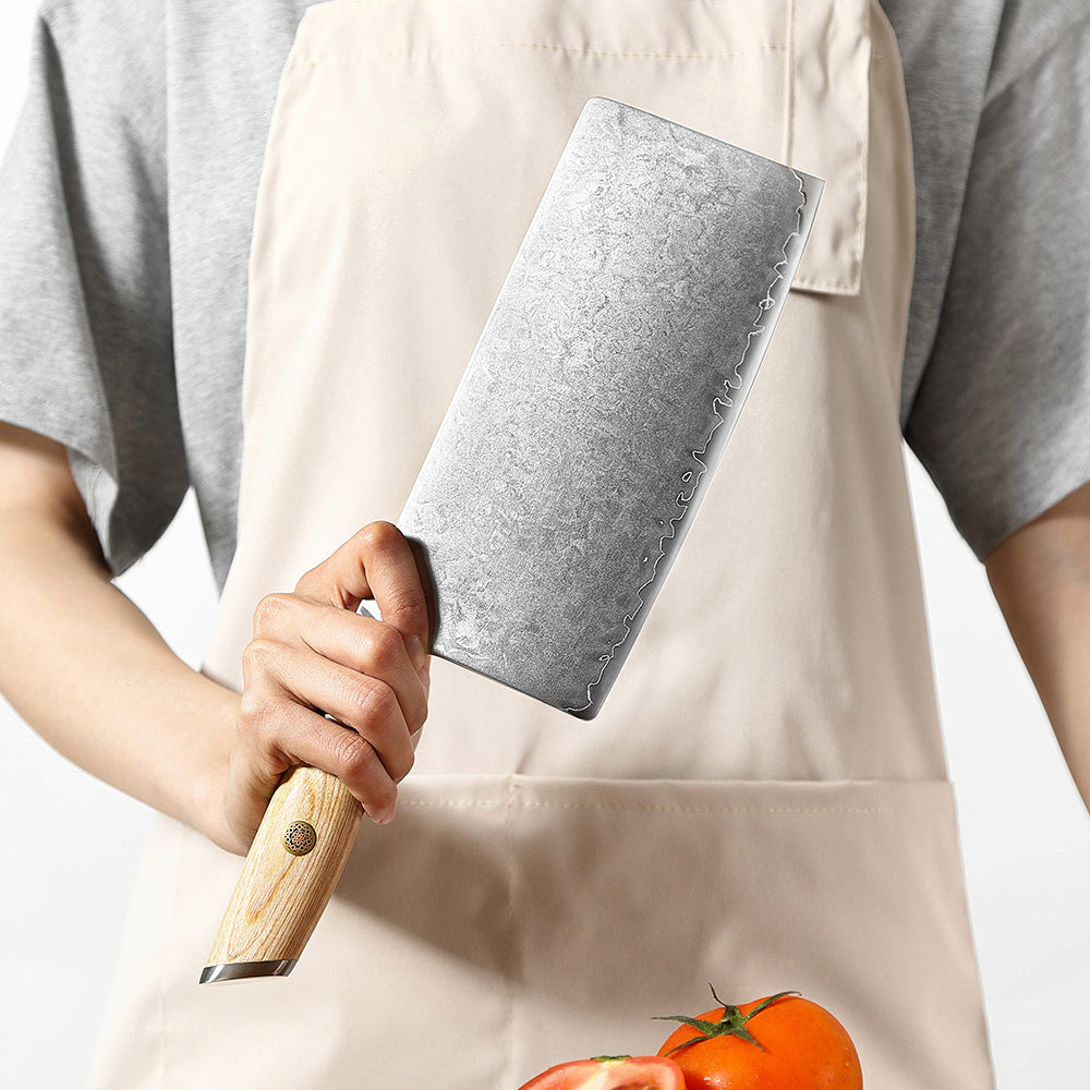 XINZUO Lan Series 3-layer Composite Steel Chef Knife – XINZUO CUTLERY