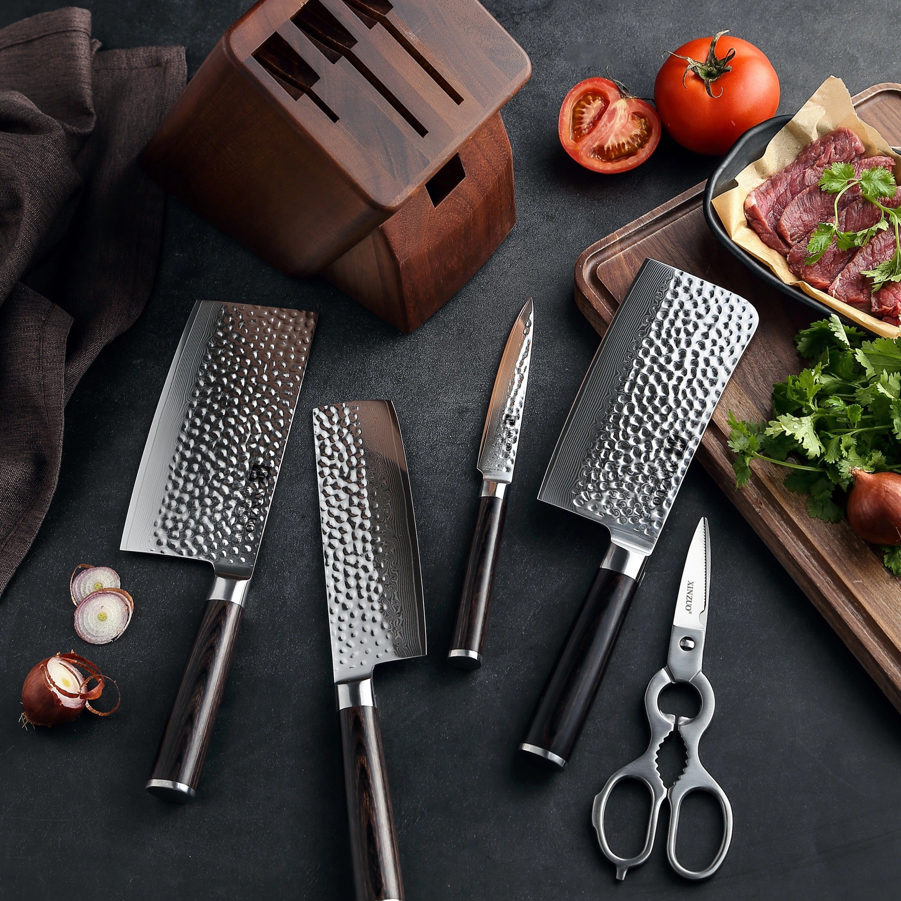 HE Hammer Damascus Series