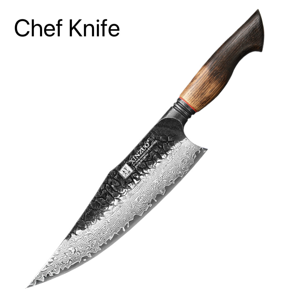 Xinzuo chef knife collection for professional and home kitchens