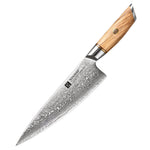 XINZUO Lan Series 73 Layers Damascus Powder Steel 8.5 Inches Chef Knife