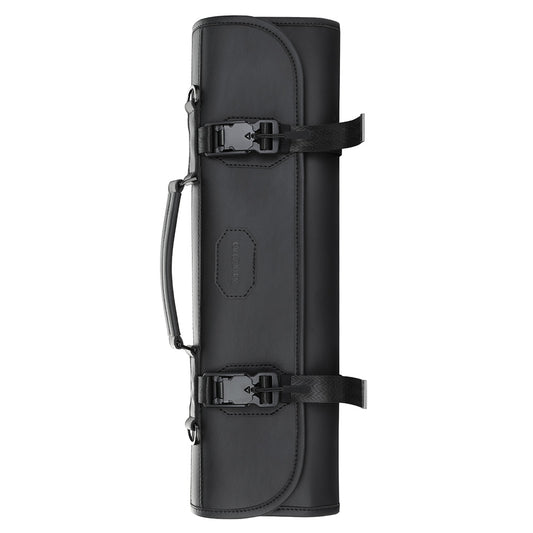 XINZUO Kitchen Knife Roll Bag, Microfiber Leather & Thickened Canvas Knife Storage Wrap with 8 Slots, Portable Wear-resistant Knife Carrier for Professional Chefs Camping Kitchen