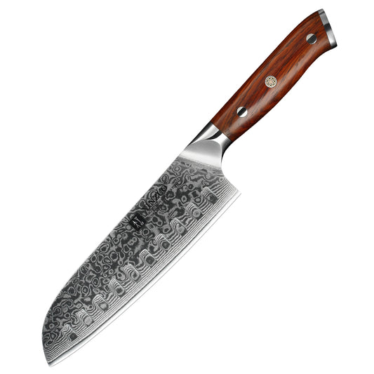 XINZUO YU SERIES 7'' Inch Santoku Knife