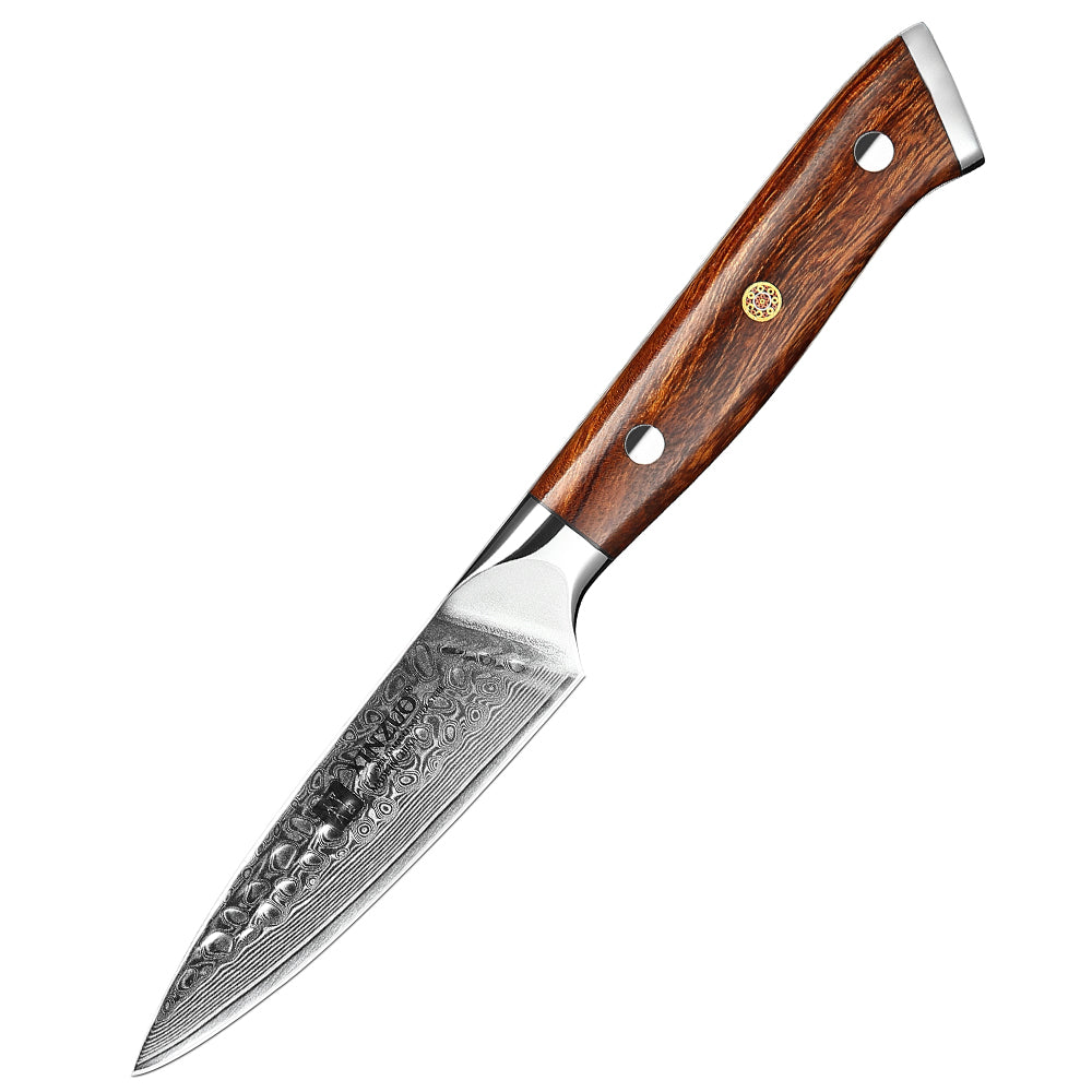 XINZUO YU STRIA HAMMER DAMASCUS SERIES 3.5"inch Paring Knife