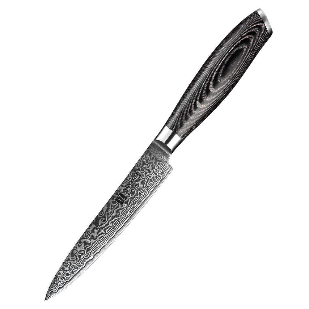 XINZUO 5 Inch 67 Layers Damascus Steel Utility Knife-Ya Series