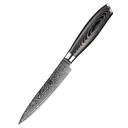 XINZUO 5 Inch 67 Layers Damascus Steel Utility Knife-Ya Series