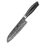 XINZUO 7 Inch 67 Layers Damascus Steel  Santoku Knife-Ya Series