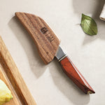 XINZUO Xing Series 3 Inches Paring Knife - 14Cr14MoVNb Steel Core With Wooden Sheath  Eco-Friendly Gift Package