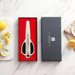 XINZUO 5 Colors Magnetic Kitchen Scissors with Fridge Storage – German 1.4116 Molybdenum-Vanadium Steel, Multi-Purpose