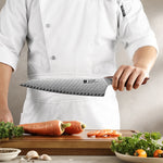 XINZUO Xing Series Custom Bread Knife 10 Inches 73-layer Damascus Powder Steel 14Cr14MoVNb Core Cutting Cake And Bread