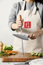 XINZUO Lan Series High Carbon Steel Diamond Sharpener Rod