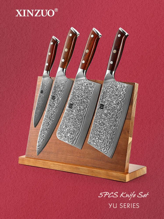 XINZUO YU SERIES 5Pcs Kitchen Knife Set