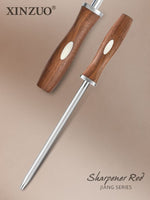 XINZUO High Carbon Steel Diamond Sharpener Rod-Jiang Series