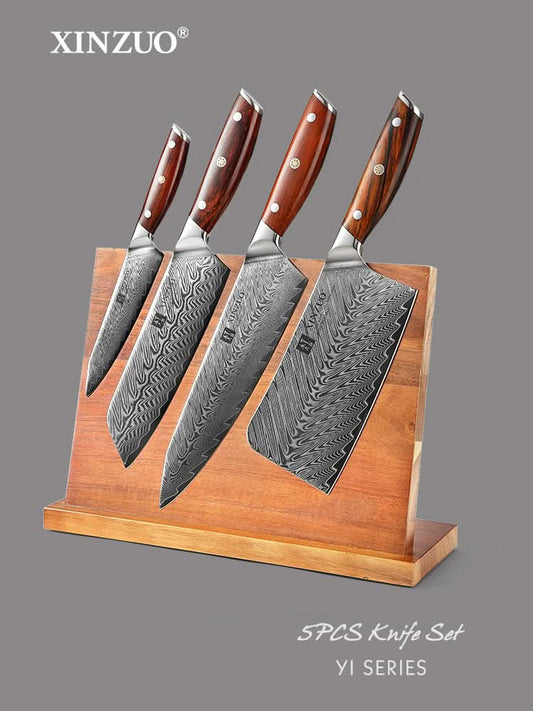 XINZUO YI DAMASCUS SERIES 5-Piece Kitchen Knife Set