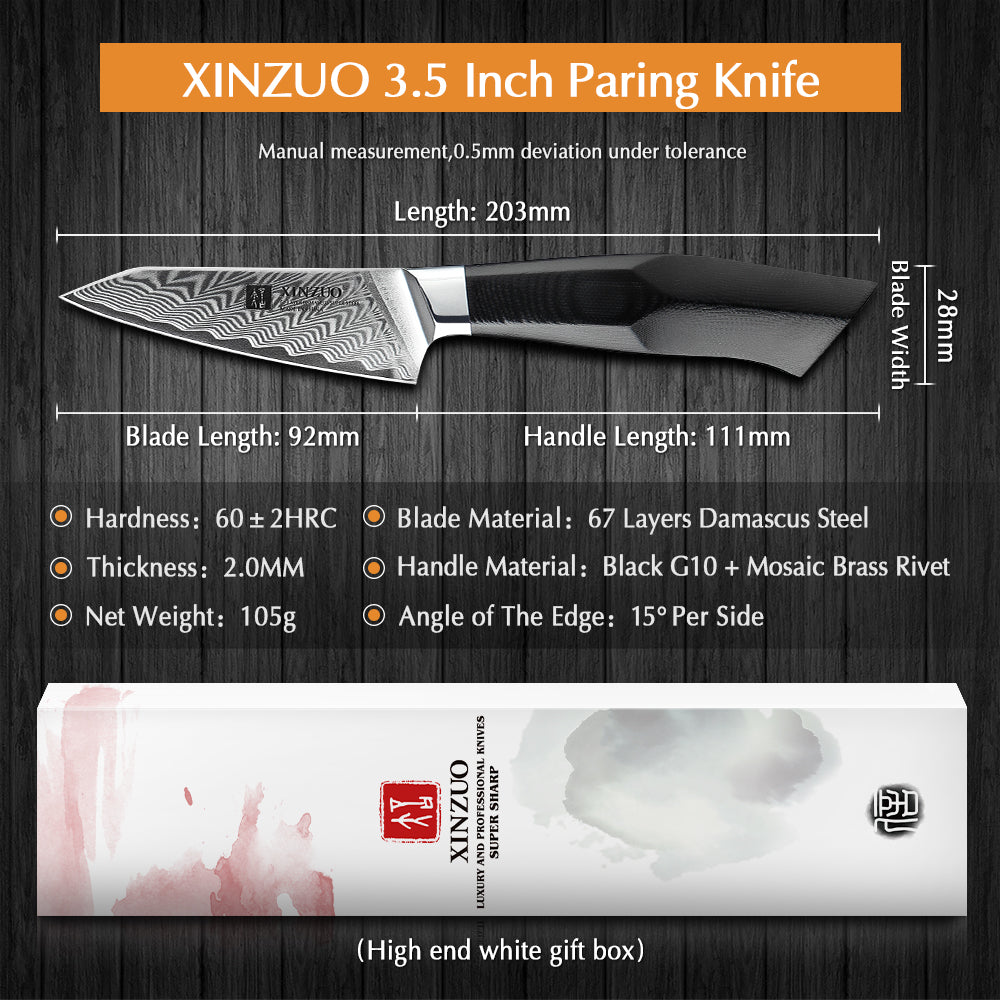 XINZUO FENG SERIES 3.5" inch Paring Knife