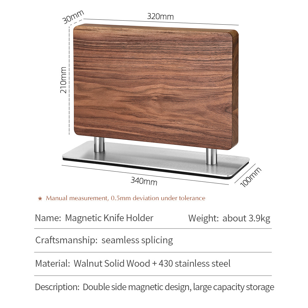 XINZUO Magnetic Knife Block Larger Area and Stronger Suction Force