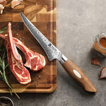 XINZUO 6 Inches 67 Layers Japanese AUS-10 Damascus Steel Boning Knife-Jiang Series