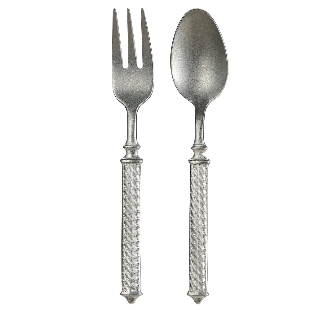 XINZUO One-Piece Forged Cutlery Premium 304 Stainless Steel Sturdy & Functional-Vintage Relief Pattern Handle