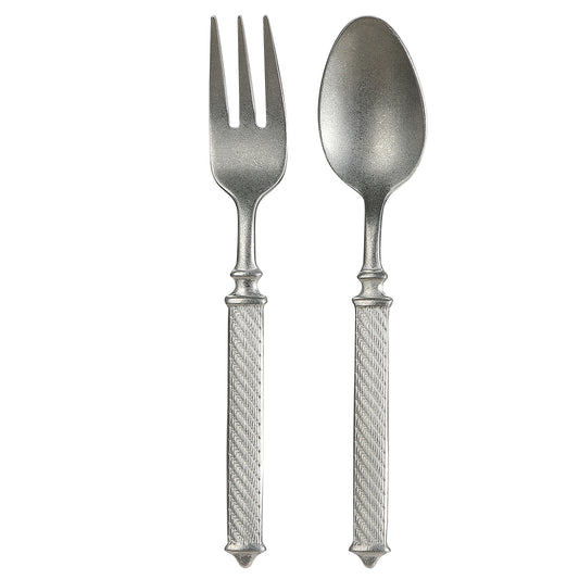 XINZUO One-Piece Forged Cutlery Premium 304 Stainless Steel Sturdy & Functional-Vintage Relief Pattern Handle