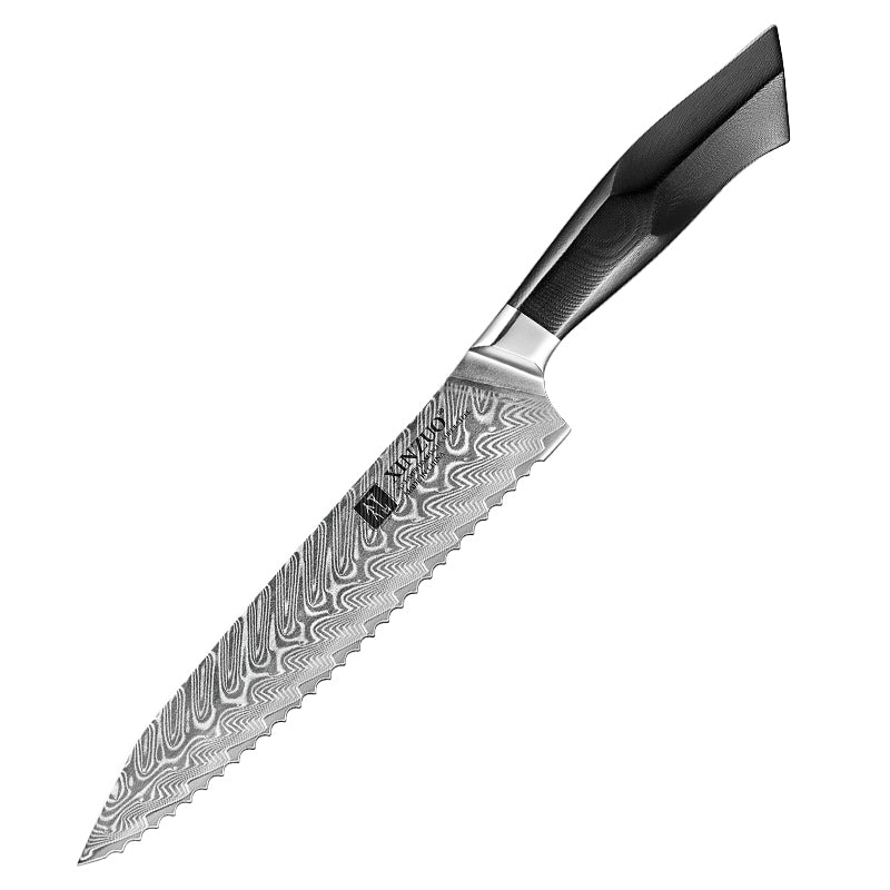 XINZUO Feng Series Damascus Bread Knife