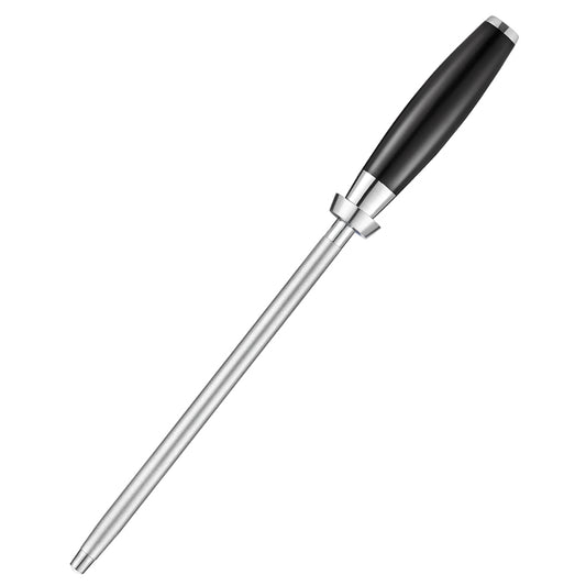 XINZUO New Design Diamond Sharpener Rod High Carbon Steel Carbon Steel With Diamond With Black G10 Handle Feng Series