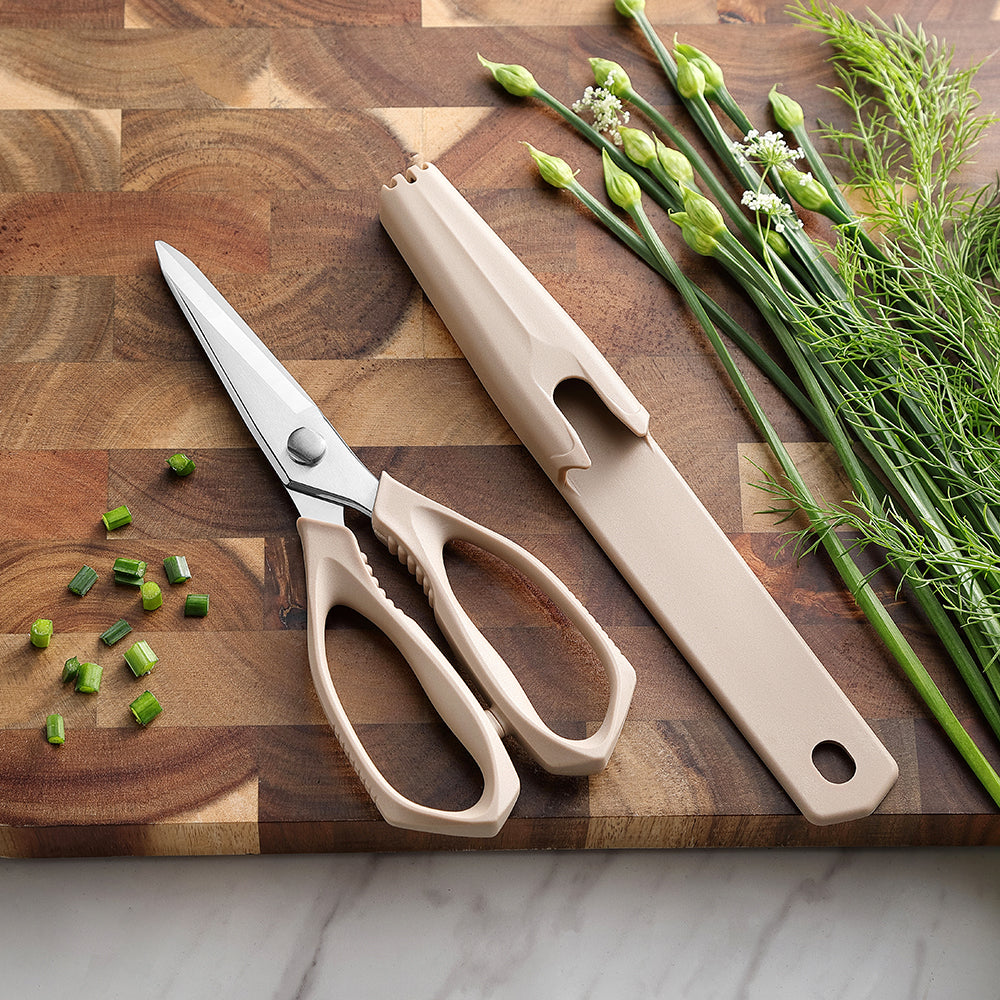 XINZUO 5 Colors Magnetic Kitchen Scissors with Fridge Storage – German 1.4116 Molybdenum-Vanadium Steel, Multi-Purpose