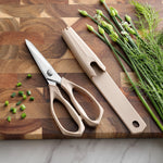 XINZUO 5 Colors Magnetic Kitchen Scissors with Fridge Storage – German 1.4116 Molybdenum-Vanadium Steel, Multi-Purpose