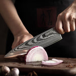 XINZUO HE DAMASCUS SERIES 6PCS Kitchen Knife Set