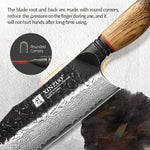 XINZUO Customized 67 Layers Damascus Steel 10.2 Inches Chef Knife Hardness 60±2HRC Household Kitchen Knife