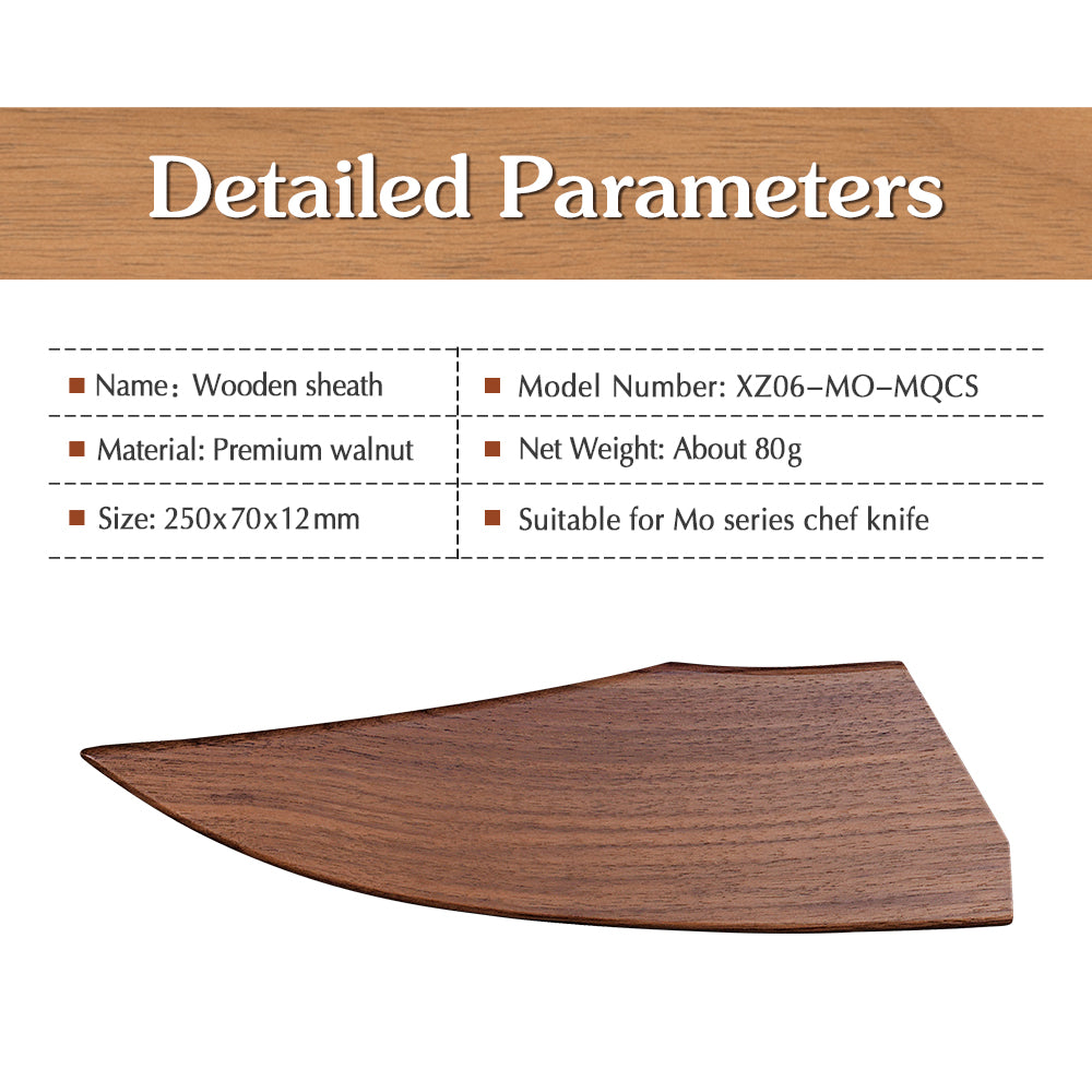 XINZUO Wooden Sheath for Chef Knife