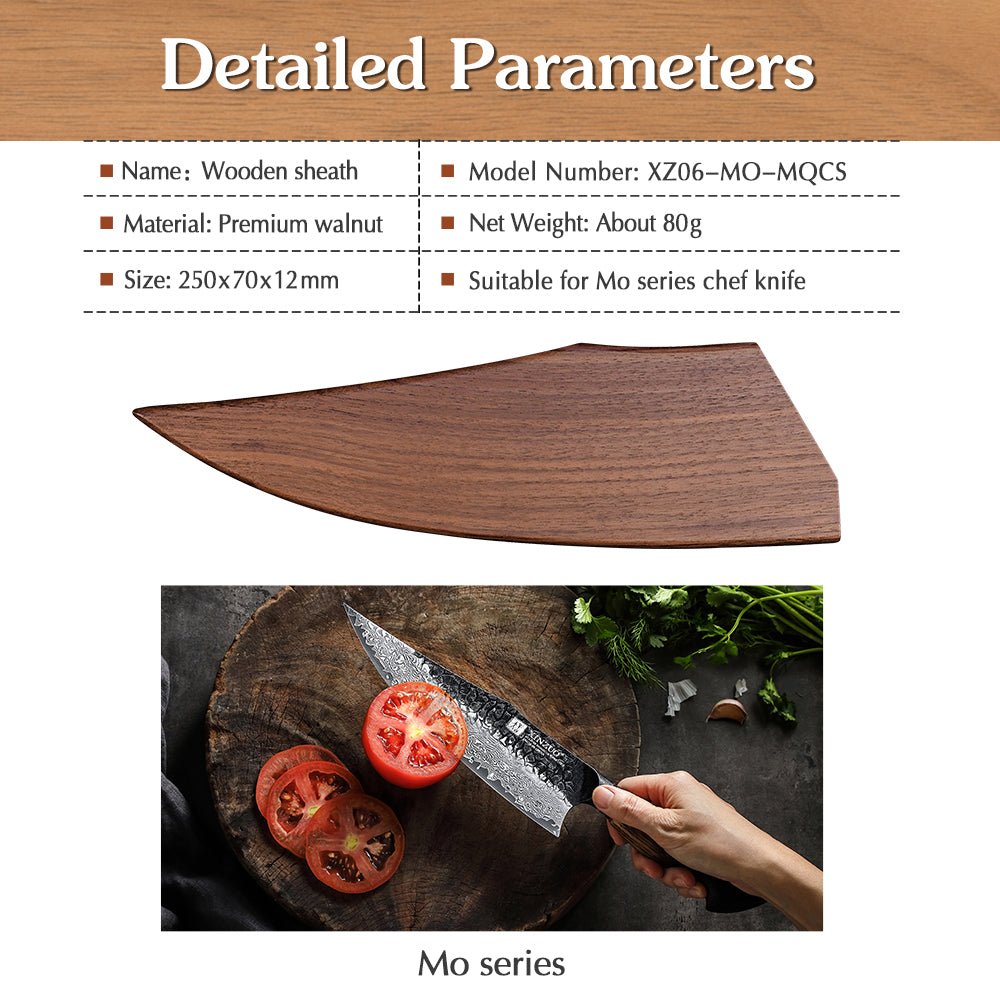 XINZUO Wooden Sheath for Chef Knife