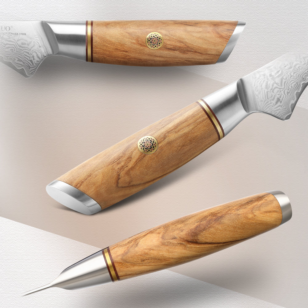 XINZUO Lan Series 73 Layers Damascus Powder Steel 7 inches Fillet Knife