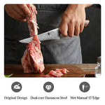 XINZUO 6.1 Inch Boning Knife – Professional Deboning Knife, 110-Layer Dual-Core Damascus Steel