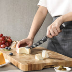 XINZUO Ji Series 67-Layer Damascus Cheese Knife, 12Cr18MoV Core,Suitable for Cutting Cheese and Bread