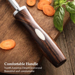 XINZUO High Carbon Steel Diamond Sharpener Rod-Jiang Series